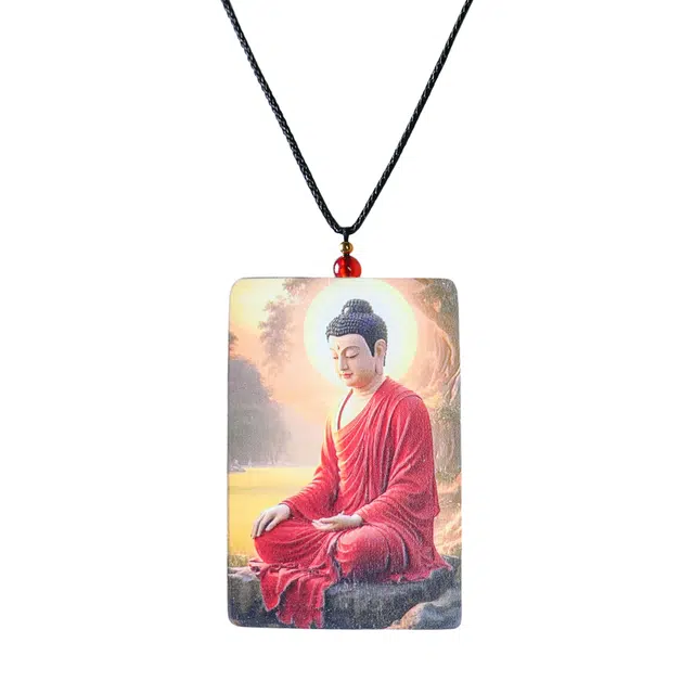 物㯖 【如来】掌心禅意国潮小众轻奢个性转运佛牌时尚出游新宠素雅百搭香韵随身吸睛神器诸事顺遂#好运 楠木 项链 男女同款情侣款