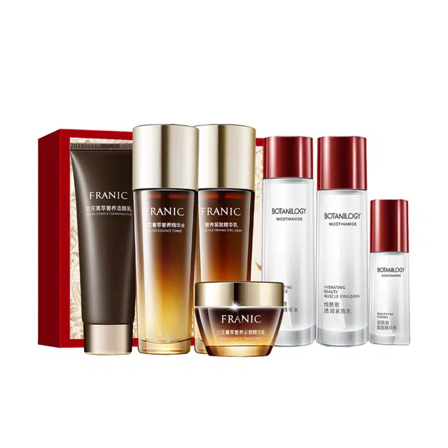 法兰琳卡 弹润亮护肤套装 补水保湿 七件套