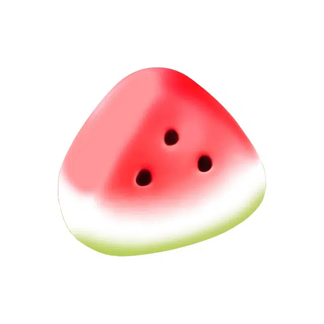 姝娈 冰皮西瓜 创意慢回弹 捏捏乐