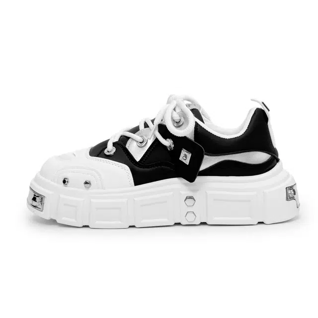 乐乐鱼 小众设计休闲朋克风 低帮 板鞋 男款