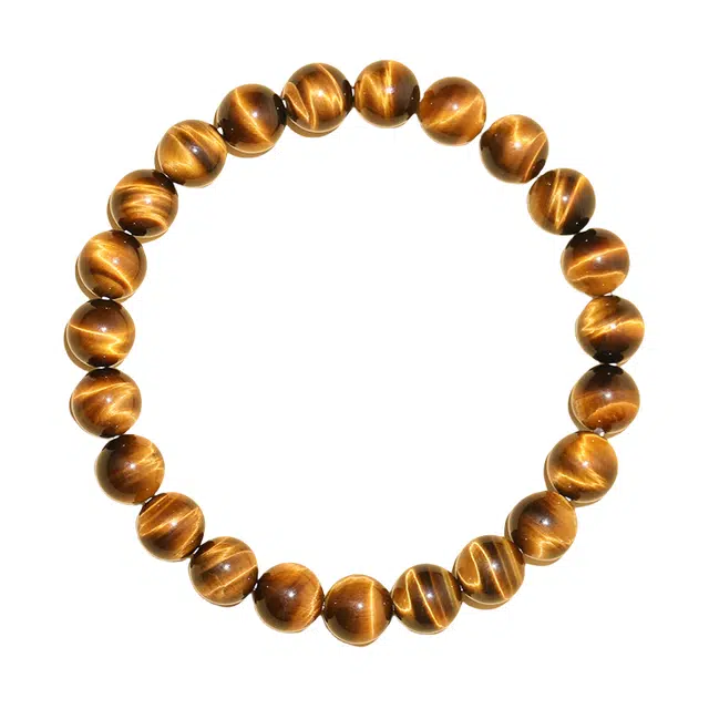 茂琼 好运连连 简约时尚 收藏级闪电小众百搭高级感 虎眼石 手串 男女同款情侣款