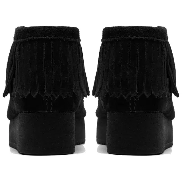 Clarks Wallabee Wedge Fringe