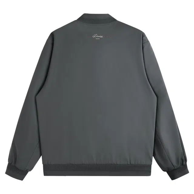 与狼共舞 工装轻商务休闲极简风抗皱防风精致内里行政通勤纯色百搭棒球领夹克外套 男款