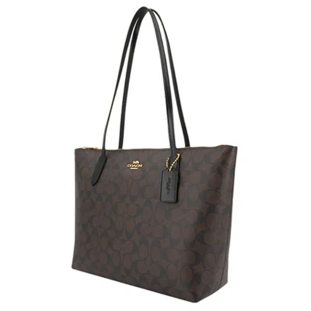 COACH Zip Top 30 PVC Tote