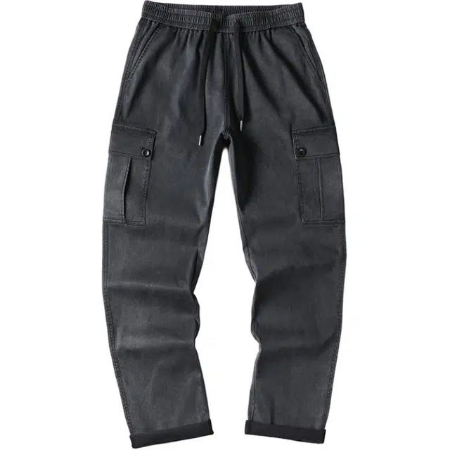 希越 夏季 美式潮流天丝莱塞尔凉感轻薄透气直筒休闲裤 男款