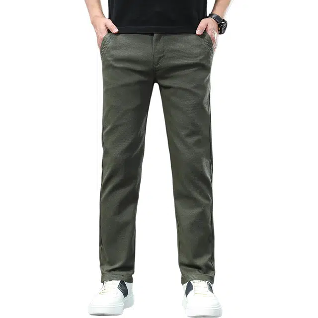 炳盛 高端商务西裤合体直筒弹力百搭裤子休闲裤 男女同款