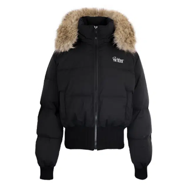 小菊川栗 连帽收腰显瘦高级感棉服 女款