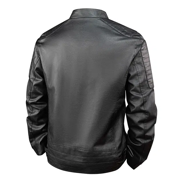 寻星记 加绒美式复古潮流百搭工装夹克外套皮衣 男款