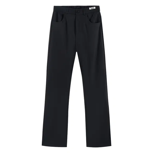 普鲁士多特蒙德 冰丝薄款可选 巴黎柳叶弯刀防水高街纯色基础款宽松百搭中腰廓形解构设计长裤休闲简约运动日常通勤大码商务微喇西装裤 男女同款