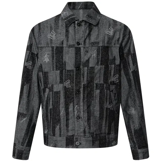 利郎 时尚都市短款翻领提花商务休闲简约百搭长袖夹克外套 男款