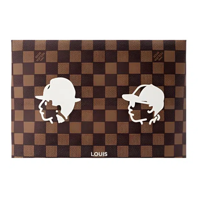 LOUIS VUITTON x Nigo SHOPPER Damier Phriendship