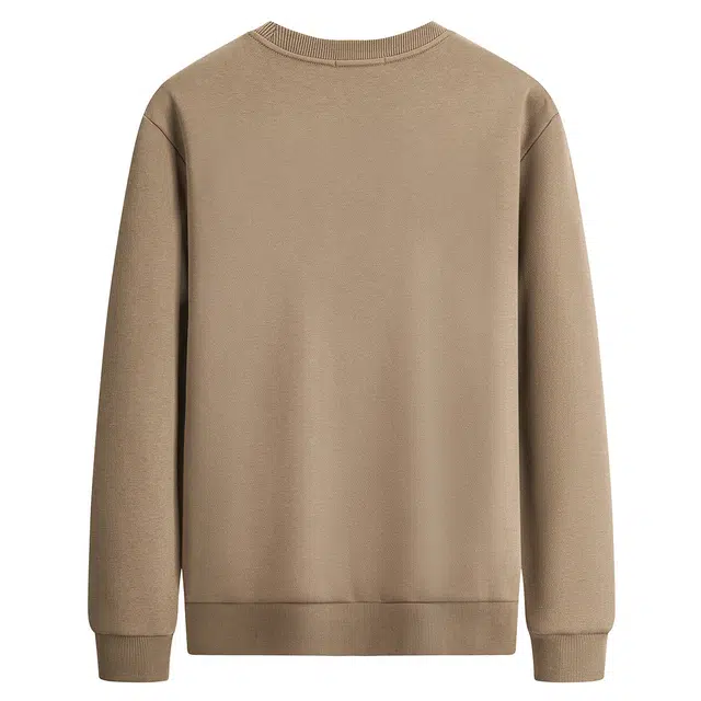 与狼共舞 重工刺绣加绒锁温蓄暖时尚亲肤柔软弹力抗菌圆领加厚卫衣 男款