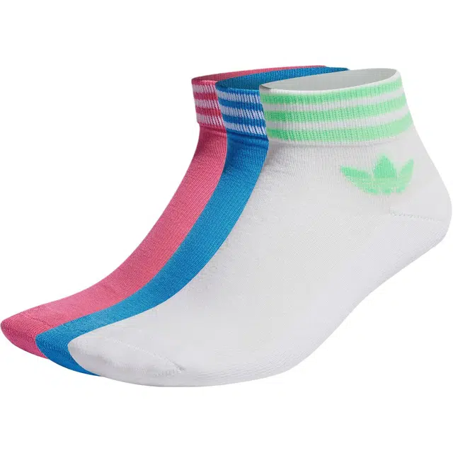 adidas originals TREFOIL ANKLE SOCKS 3 PAIRS 3