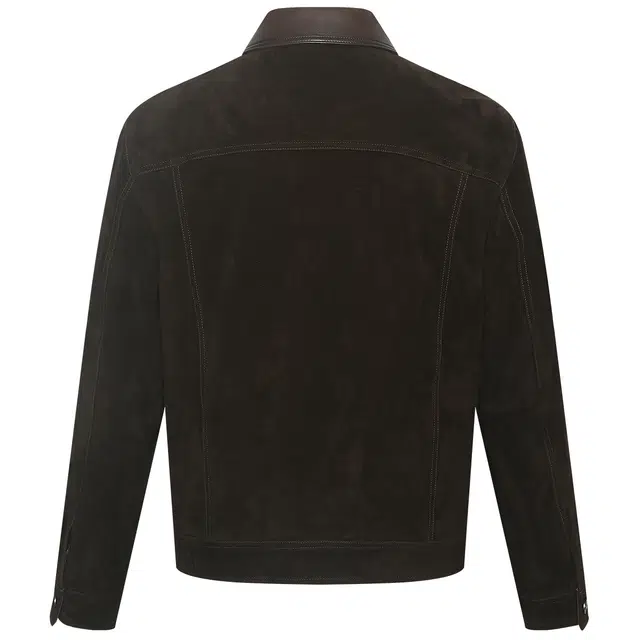 利郎 休闲风潮流羊绒面革翻领时尚真皮秋季皮衣 男款