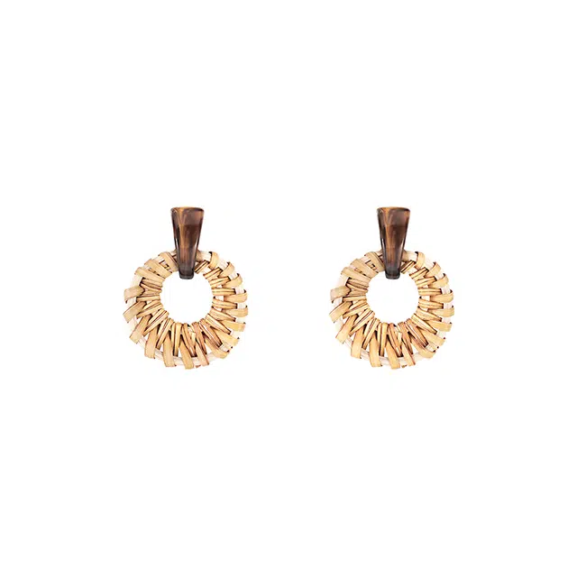 芒果饰品 波西米亚民族风 亚克力 耳环 女款