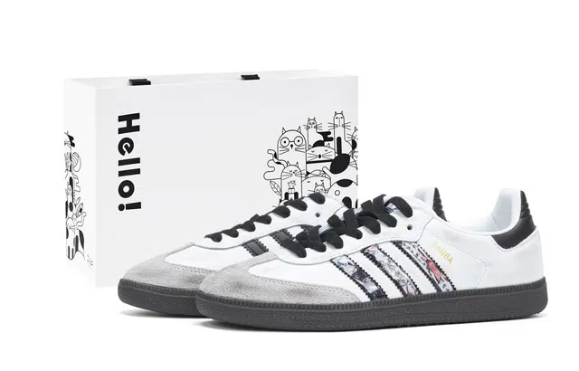 adidas Originals Samba OG White Brown