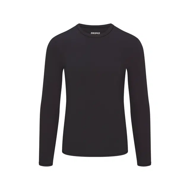 SKIMS FITS EVERYBODY FW25 MENS SLIM LONG SLEEVE T-SHIRT T