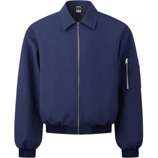 黑马漫画 美式复古翻领飞行外套男夹克 男女同款