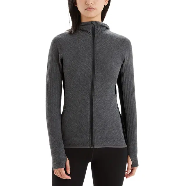 icebreaker Descender Long Sleeve Zip Hoodie