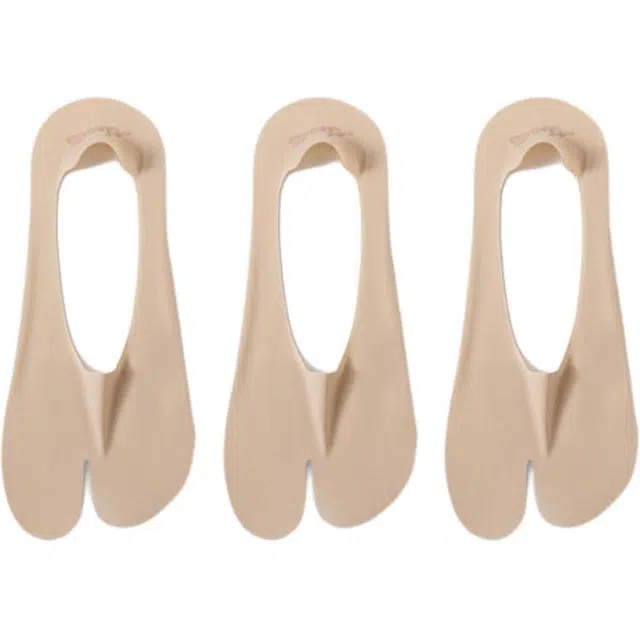 妮轻 薄款防滑不掉跟二指袜隐形浅口船袜 女款