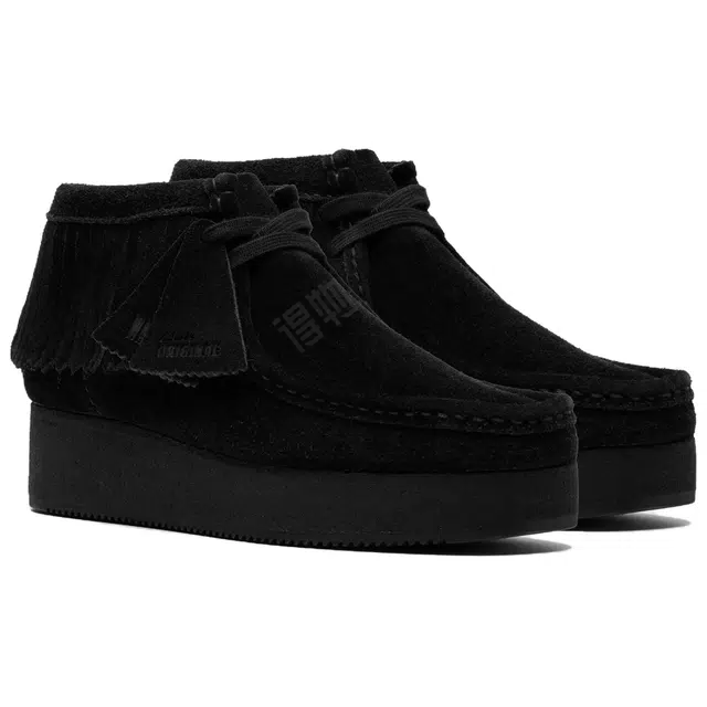 Clarks Wallabee Wedge Fringe