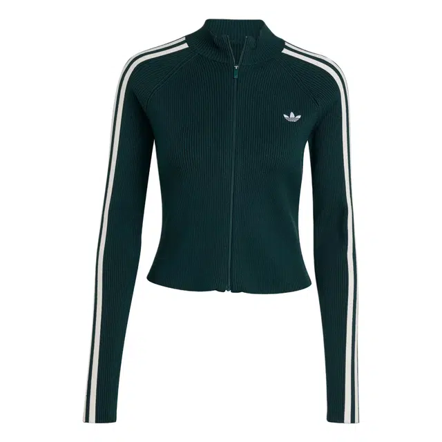 adidas originals ADICOLOR SLIM KNIT TRACK TOP Logo