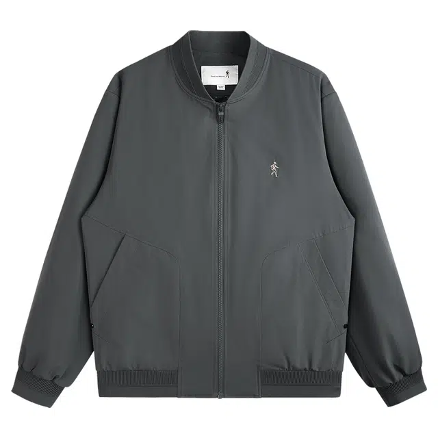 与狼共舞 工装轻商务休闲极简风抗皱防风精致内里行政通勤纯色百搭棒球领夹克外套 男款