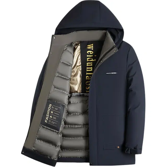 卡丹狄诺 冬季加棉外套休闲舒适保暖防风棉服 男款