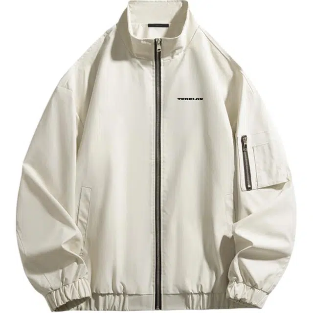 太子龍 商务休闲外套男棒球领飞行服青年时尚百搭棒球服学生夹克 男款