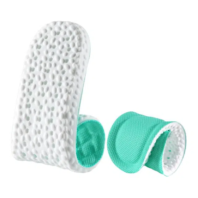 军训专用 足印部落 艾草防臭踩屎感软弹舒适久站不累脚足弓支撑运动减震防汗 抗菌网布 鞋垫 男女同款情侣款