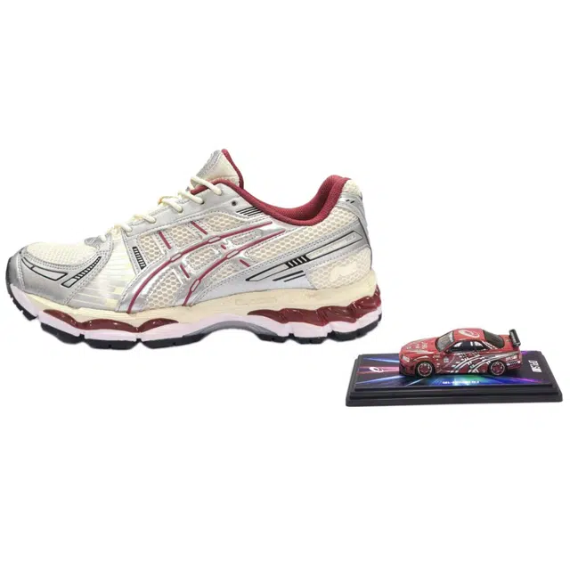ASICS GEL-Kayano 12.1 Silver Red