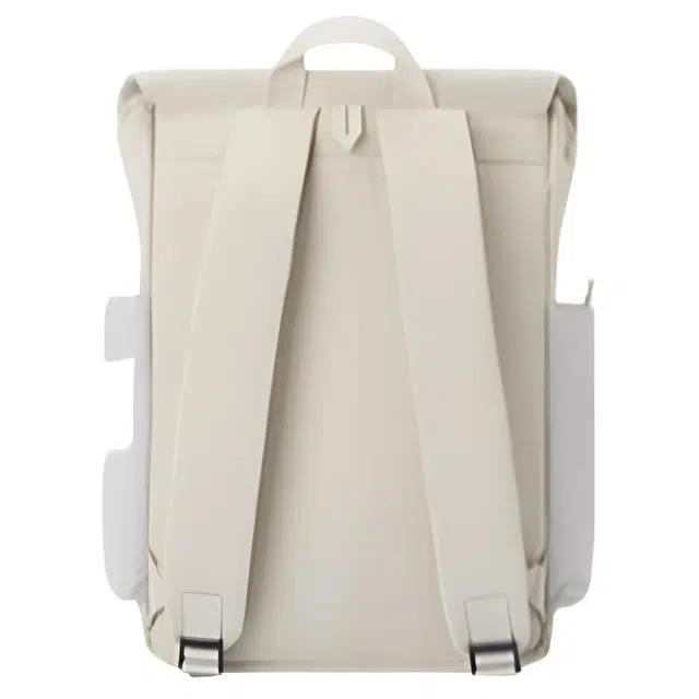 森马 大容量旅行电脑背包轻便日系学生 织物 双肩包 大号 男女同款情侣款 浅卡其/黑色