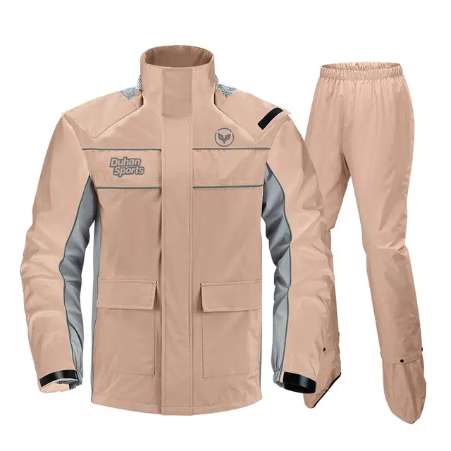 杜汉 全身摩旅防雨套装分体骑士雨衣 男女同款