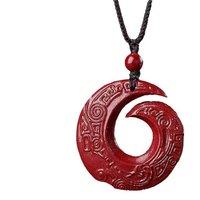 茂琼 诸事顺遂 国风转运平安吊坠饰品高含量紫金砂小众高级感#好运 朱砂 项链 男女同款情侣款