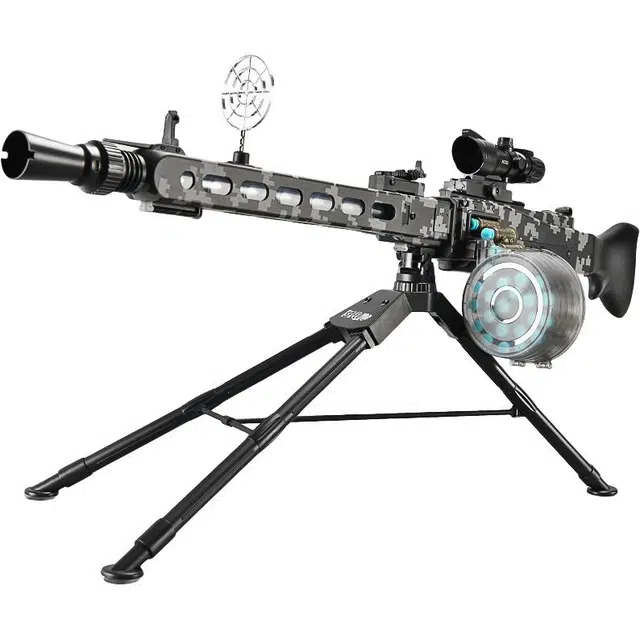 繁森 儿童连发软弹枪重机枪 电动玩具枪