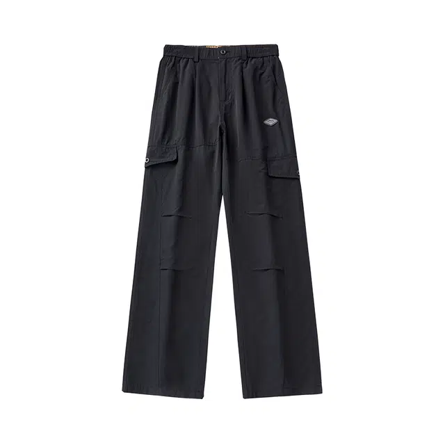 洞洞拐 美式机能直筒宽松潮牌伞兵运动休闲工装裤 男女同款