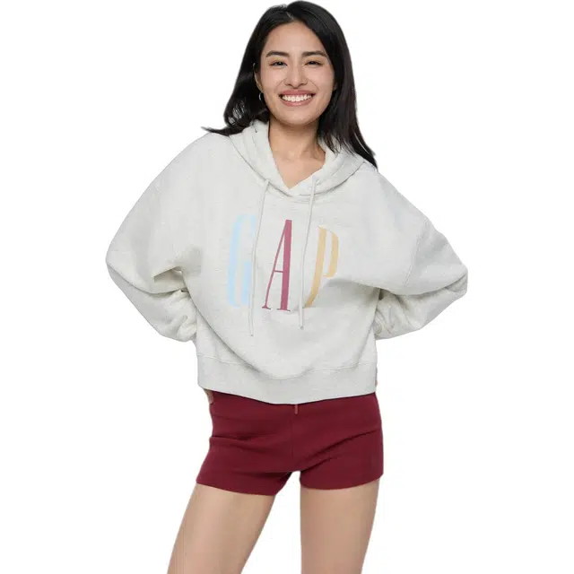 GAP Logo Chain Stitch Hoodie