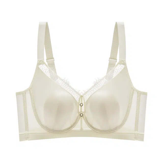 欧迪芬 缎面无痕内衣舒适透气聚拢防下垂文胸 女款 单件装