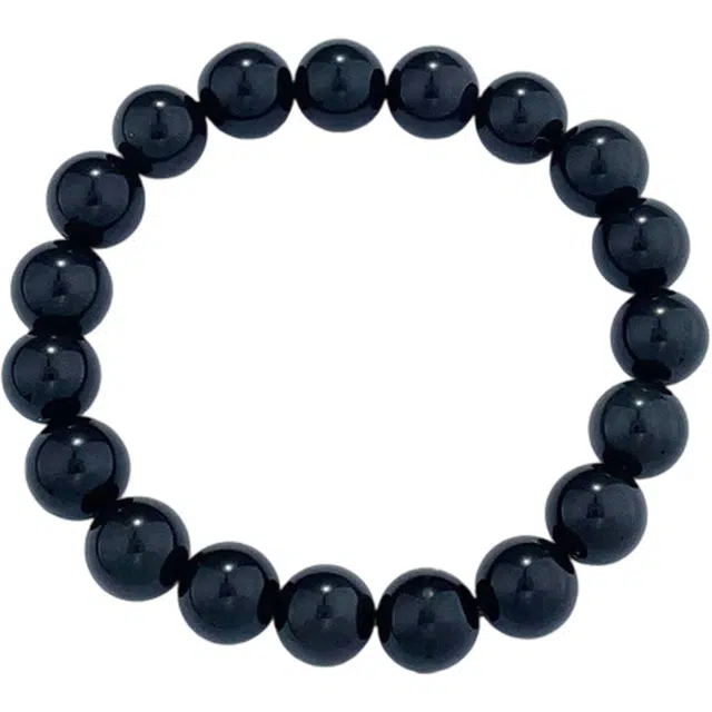 老庙 福运至来 日常森系甜美 通勤百搭#好运天然 黑曜石 手串 男女同款情侣款