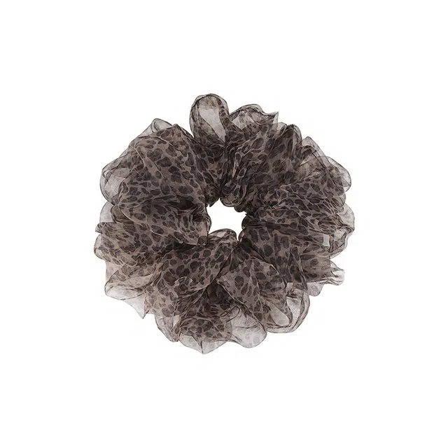 芒果饰品 韩系蓬松慵懒风 布艺 发圈 女款