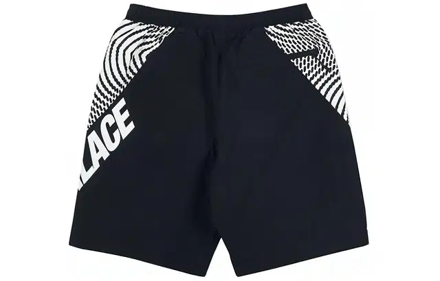 PALACE Swirl Shorts Black White