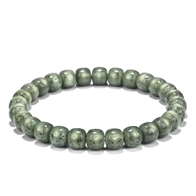 钰澜文玩 满绿留白盘玩佛珠转运珠#好运 星月菩提 手串 男女同款情侣款