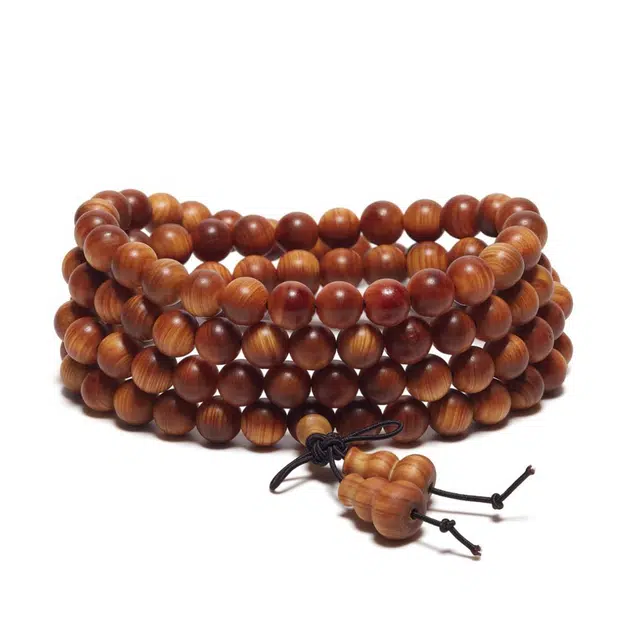 鶄鲤 新中式多圈叠戴轻奢#好运 崖柏 手串 男女同款情侣款