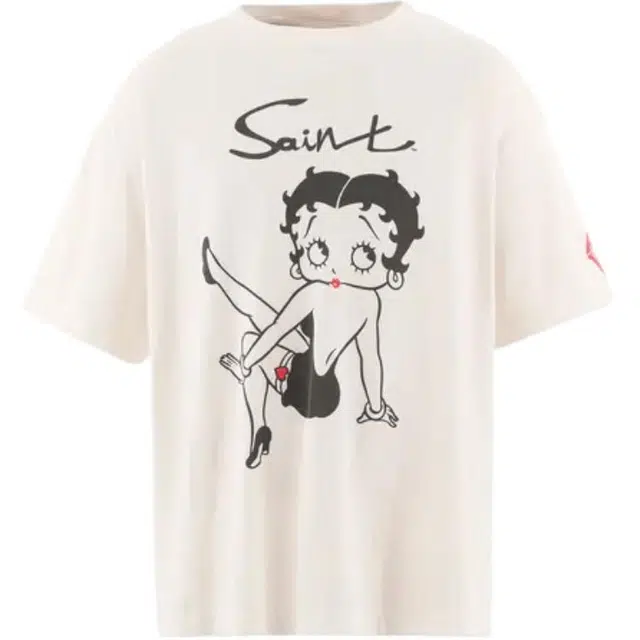 SAINT Mxxxxxx x BETTY BOOP BETTY BOOP FW25 T