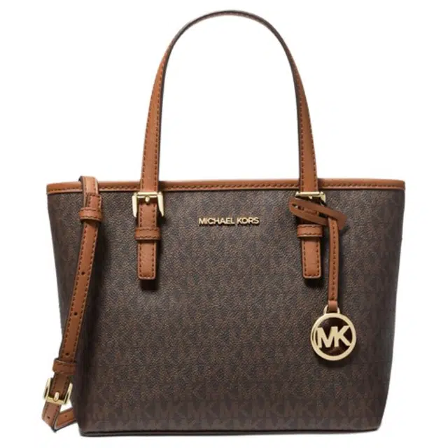 MICHAEL KORS MK Jet Set Logo Tote