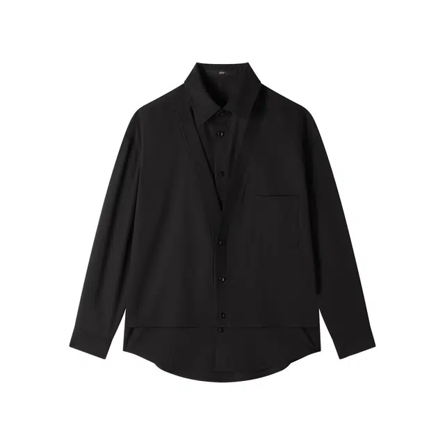 HERBEL Casual Layered Shirt