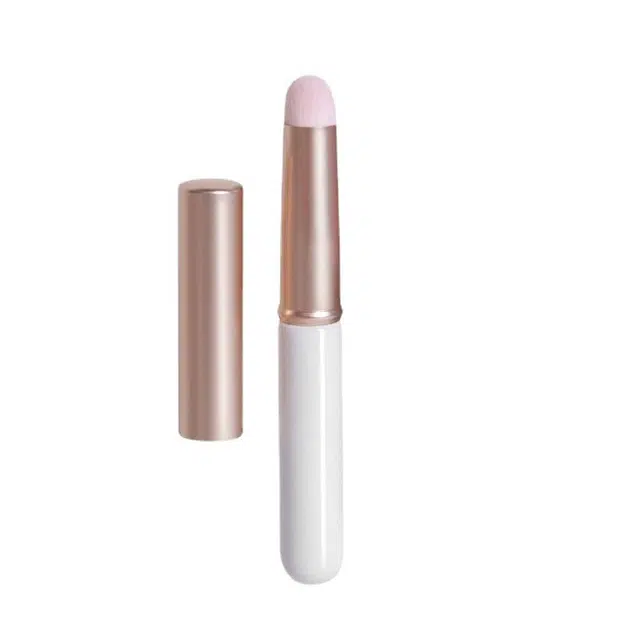 格安诺  镰刀马毛鼻影刷斜角山根鼻翼遮瑕阴影刷面部精准细节化妆刷一支装 便携修容晕染柔软