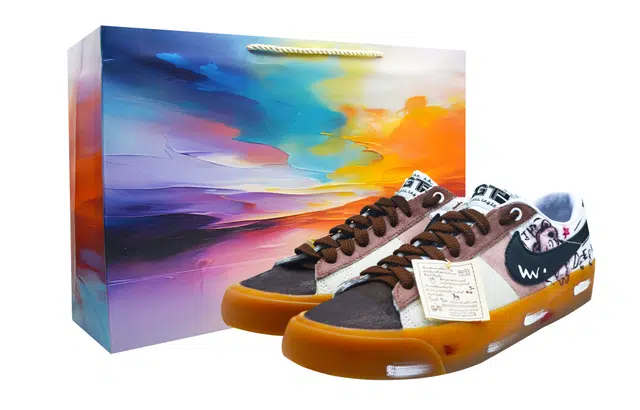 Nike Blazer Evil Bear Graffiti