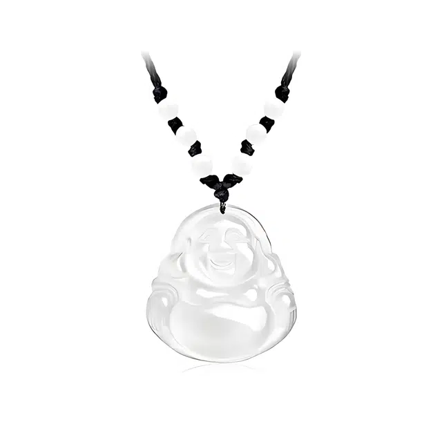 大肚佛 正大福 弥勒佛 招财纳福诸事顺遂新中式国潮复古民族风财源滚滚轻奢精致优雅吉祥乾坤在握#好运 菩提籽 项链 男女同款情侣款