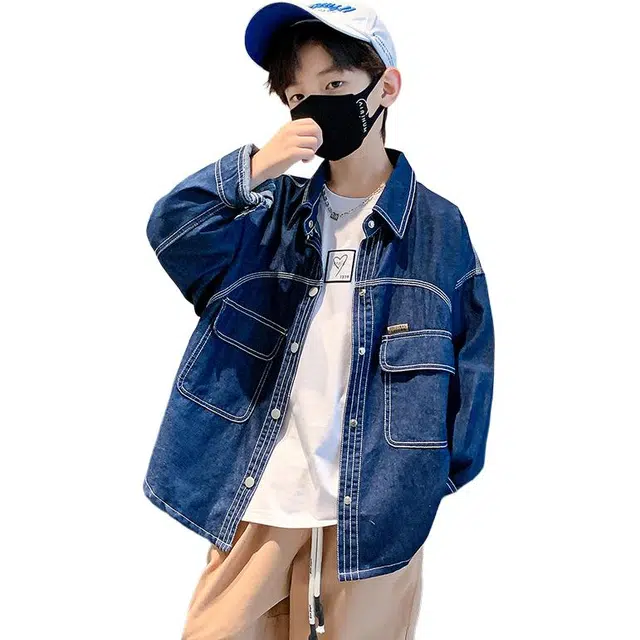 俞兆林休闲衬衫 潮流百搭透气 儿童款